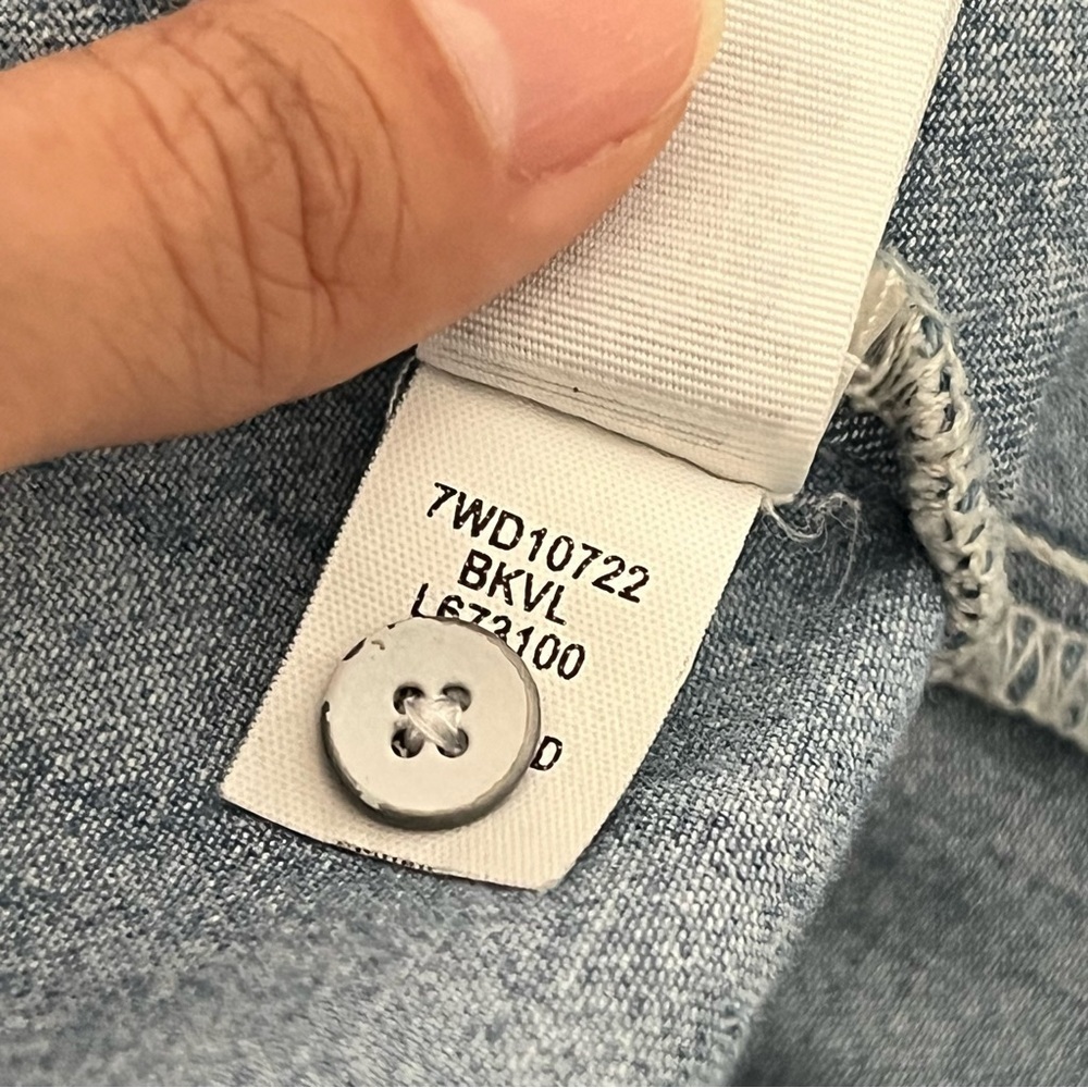 Lucky Brand Blue Denim Shirt - Picture 13 of 16